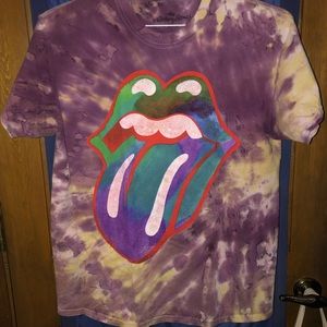 Men’s Rolling Stones tie dye T-shirt